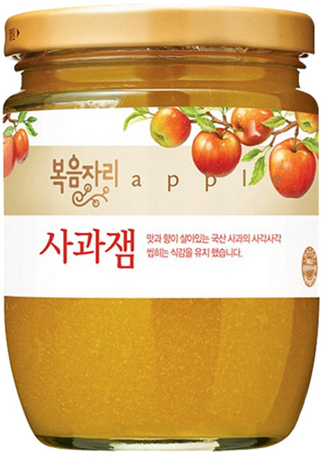 복음자리 사과잼, 370g, 1개