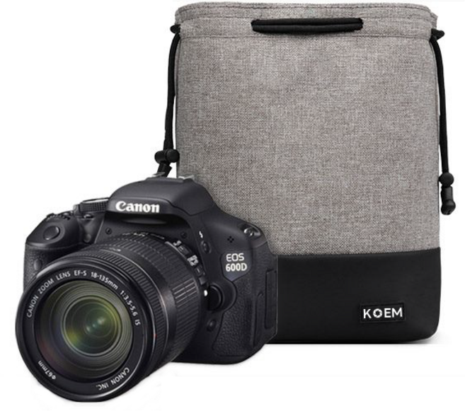 코엠 디럭스 카메라 파우치 DSLR 가방, 1개
