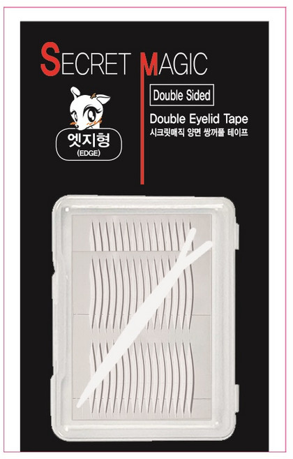 다크니스 시크릿 고급 양면 쌍꺼풀테이프 엣지형 300p, 1세트