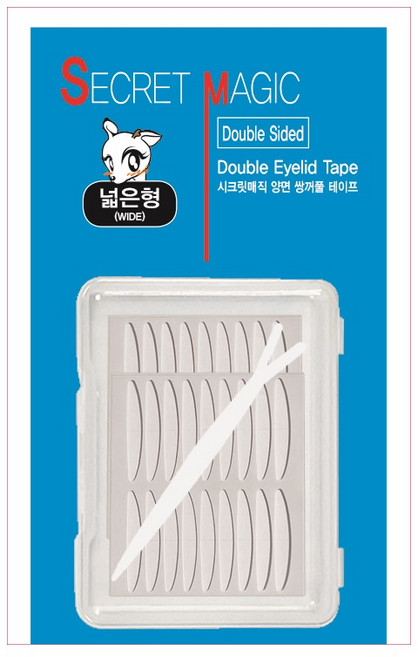 다크니스 시크릿 고급 양면 쌍꺼풀테이프 넓은형 180p, 1세트