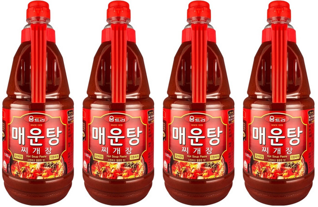 움트리 매운탕 찌개장, 1.95kg, 4개