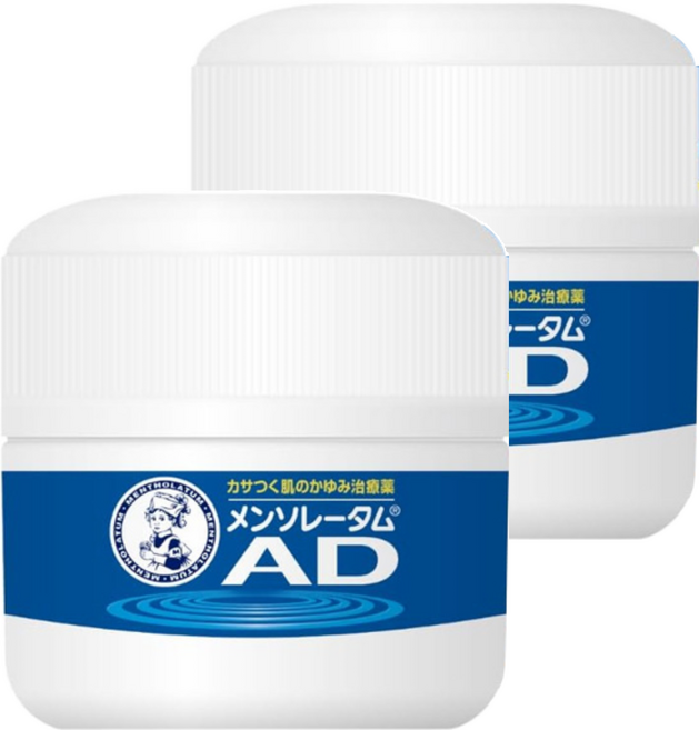 MENTHOLATUM 曼秀雷敦 日本AD滋潤乳液, 2入, 145g
