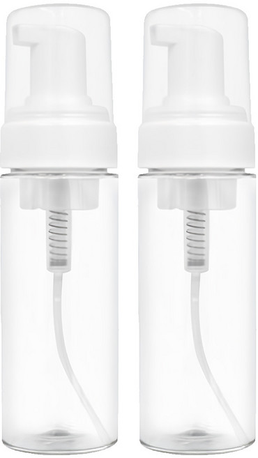 SONAK SONAK 慕斯分裝瓶 150ml, 透明色, 2個
