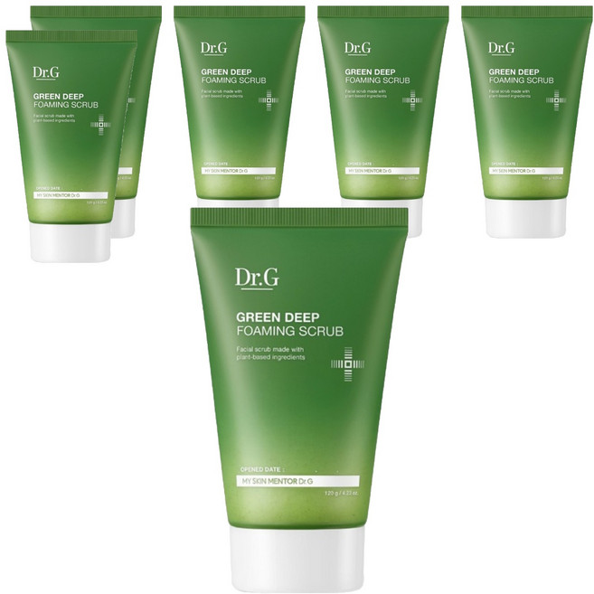 닥터지 그린 딥 포밍 스크럽, 120g, 6개