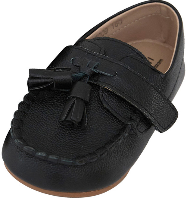 발소리 베이비쨈 남녀공용 태슬 포인 로퍼 단화