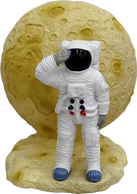 SETOCRAFT 太空月球漫步 造型燈飾, 黃色 + 白色