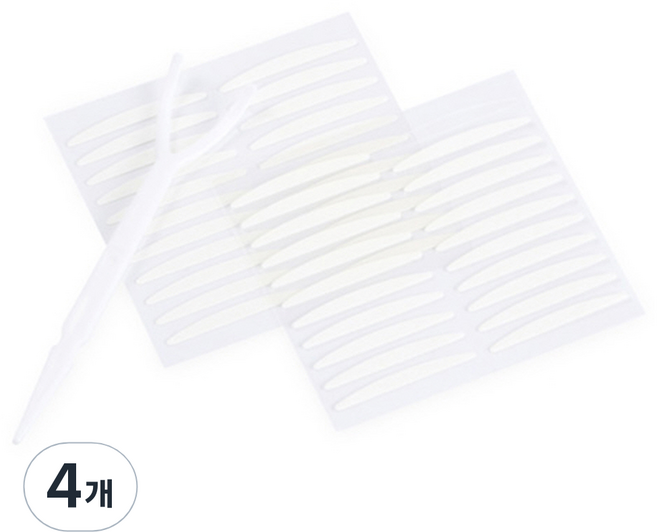 더페이스샵 FMGT 데일리 뷰티툴즈 양면 쌍꺼풀 테이프, 혼합색상, 4개