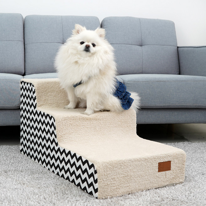 레드퍼피 에코 봄비 펫스텝, 아이보리, 1개