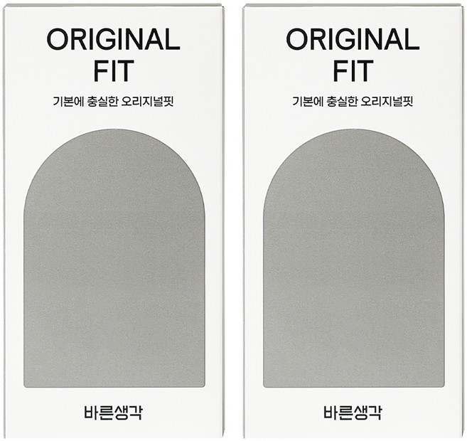 바른생각 오리지널핏 일반형 콘돔, 24개입, 1개