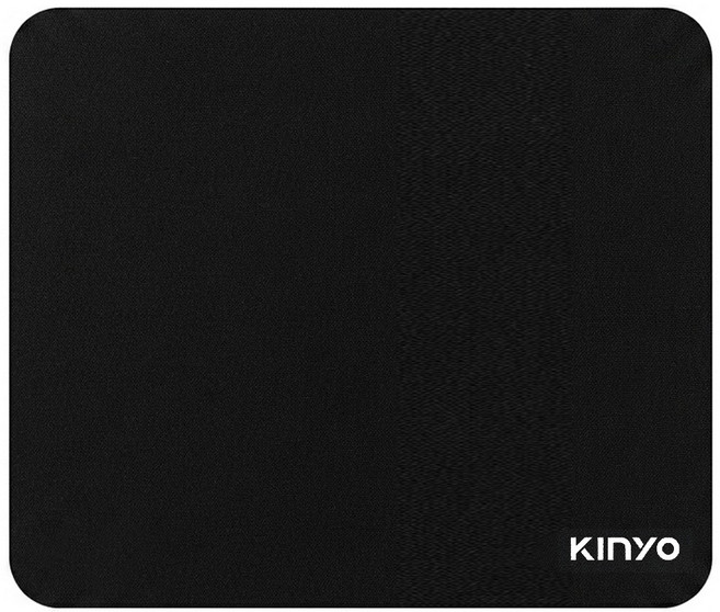 Kinyo 防滑滑鼠墊 3MM 厚 W 180 x H 220 x D 3mm, 黑色, 1個