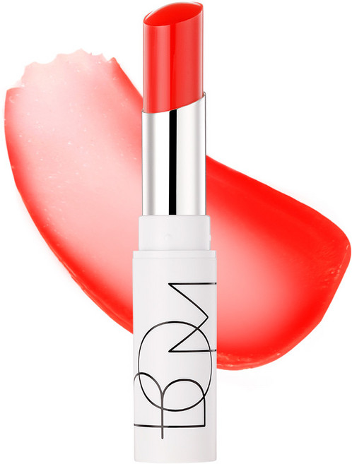 비오엠 듀이 립밤, 02 퓨어레드, 4.5g, 1개