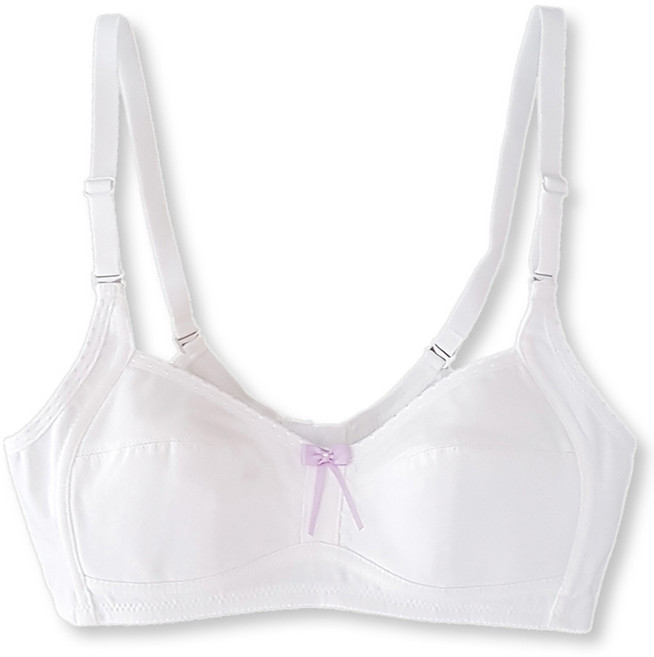 주니데이 주니어 학생 2단계 노와이어 큐티 브라