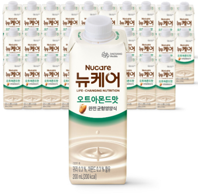 뉴케어 정품 오트아몬드맛 완전균형영양식, 200ml, 30개