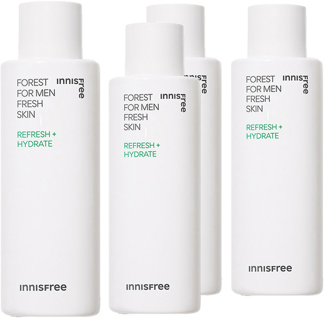 INNISFREE Forest For Men 清爽化妝水, 180ml, 4個