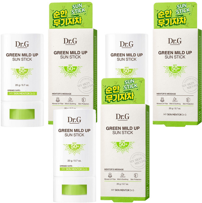 닥터지 그린 마일드 업 선스틱 SPF50+ PA++++, 20g, 3개
