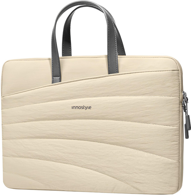 Innostyle CarryLite Slim系列 防摔收納手提筆電包/平板包, 卡其色, 1個