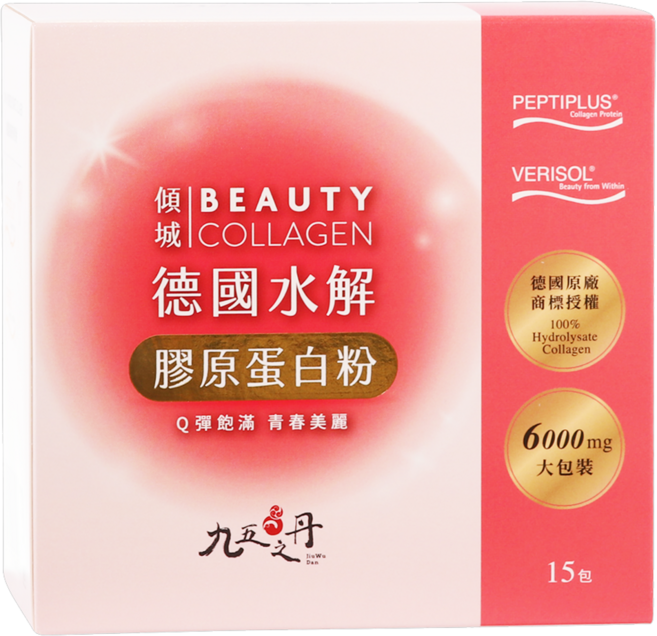 Jiu Wu Dan 九五之丹 傾城 德國水解膠原蛋白, 15包, 6g, 1盒