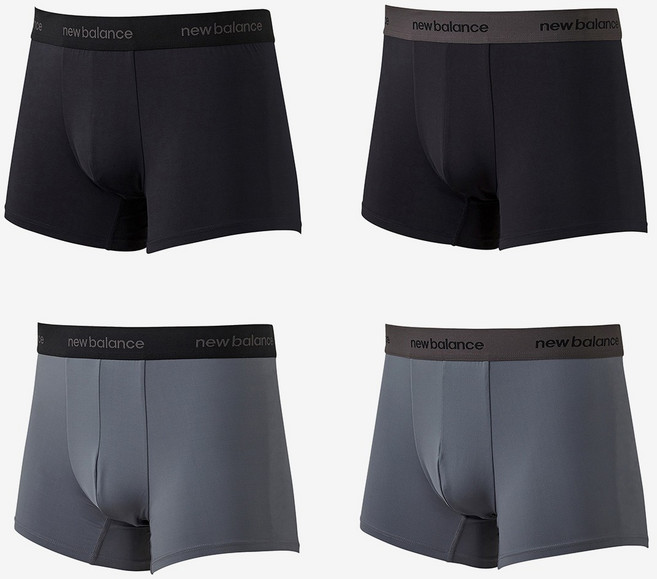 뉴발란스 남성용 솔리드 모노 드로즈 4p