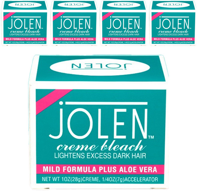 졸렌 크림 블리치 마일드 탈색제, 35g, 5개