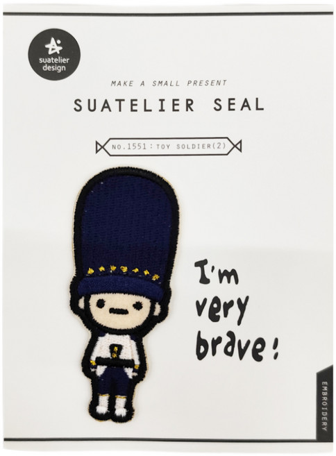 Suatelier Design JR DIY刺繡貼紙, 多色, 1個