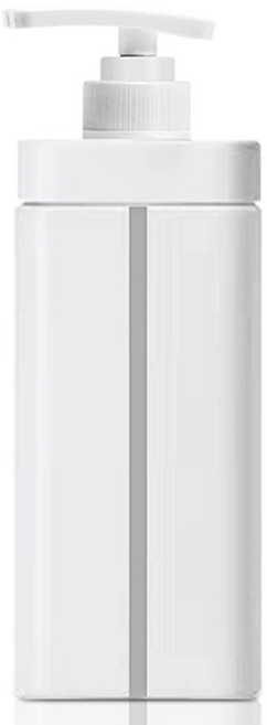 뉴앤룩 욕실 디스펜서 리필용기 720ml, 화이트, 1개