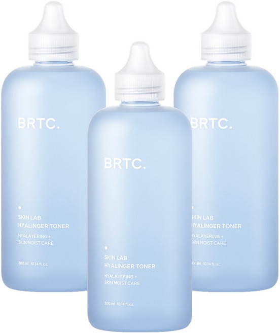 BRTC. Skin Lab 玻尿酸化妝水, 300ml, 3個