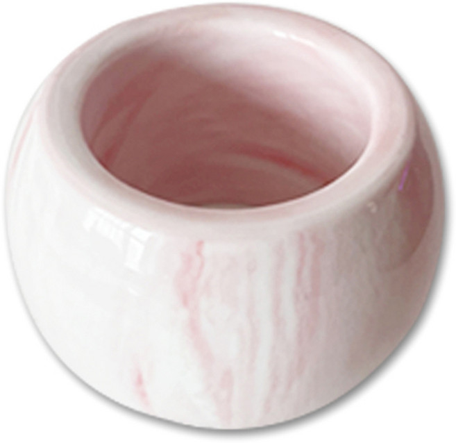 뉴앤룩 세라믹 치약 스탠드, 파스텔핑크, 1개