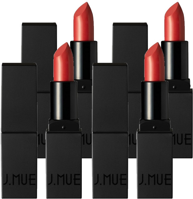 제이뮤 마이 디어 립스틱 3.5g, 4개, 02밀키레드