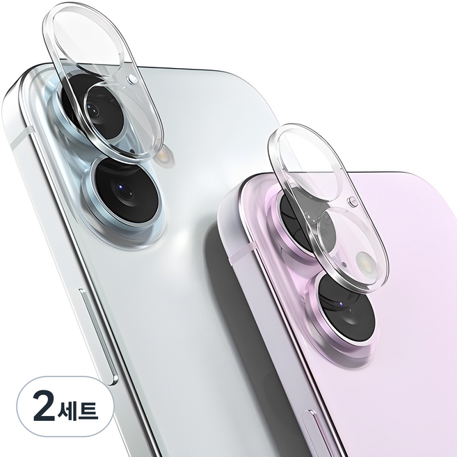 신지모루 쉴드 카메라렌즈 강화유리 액정보호필름 2p 세트, 2세트