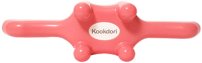 꾹도리 포인트 바 헬스소품, PINK, 1개