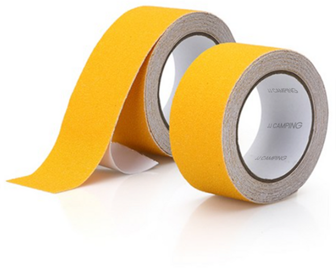 미끄럼방지 테이프 옐로우 5cm x 5m, 2개