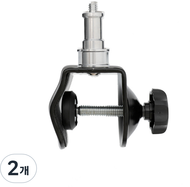 대한 스튜디오 촬영 조명 카메라 바 타입 스피곳 클램프, CP-13, 2개