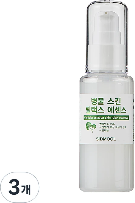시드물 병풀45 스킨 릴랙스 진정케어 에센스, 3개, 50ml - 쿠팡