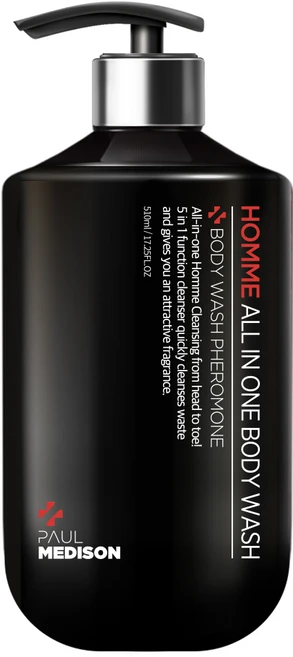폴메디슨 옴므 올인원 바디워시 페로몬향, 510ml, 1세트 - 쿠팡