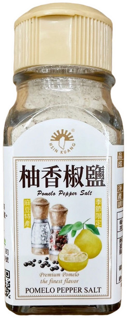 新光洋菜 柚香椒鹽, 50g, 1瓶