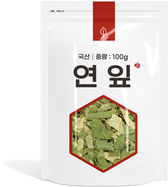 자연초 연잎차, 100g, 1개