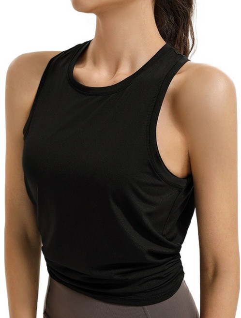 高彈性顯瘦修身排汗運動背心