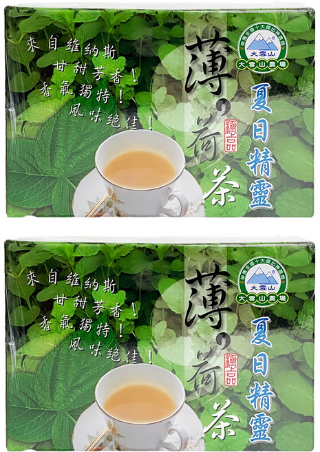 大雪山農場 薄荷茶, 2g, 10包, 2盒