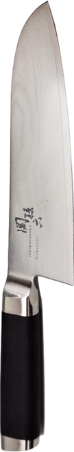 KAI 貝印 関孫六 大馬士革三德鋼刀, 銀色 + 黑色, 1個