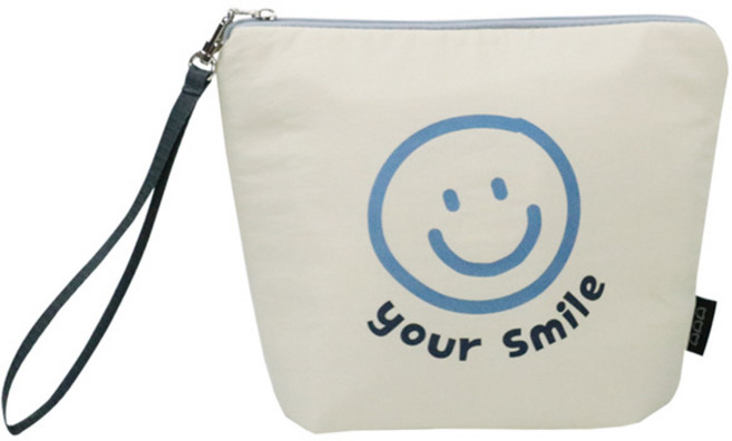 세맘스 캐릭터 보냉 파우치, 블루스마일