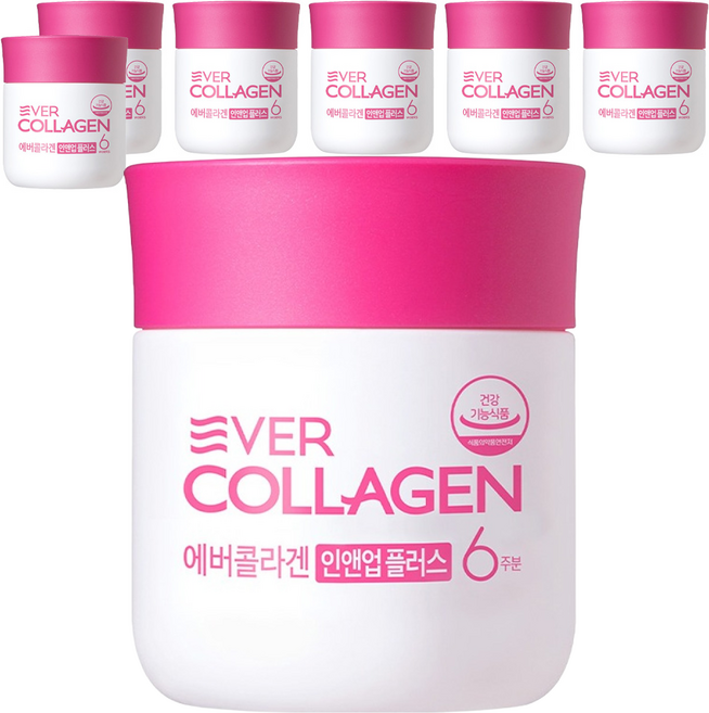 에버콜라겐 정품 인앤업 플러스 6주분, 84정, 7개