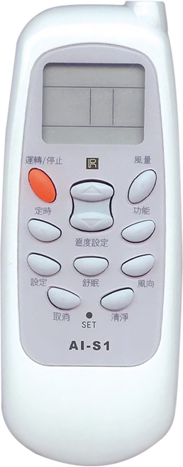 Dr.AV 聖岡科技 北極熊 聲寶專用冷氣遙控器 北極熊 15 x 6.2 x 1.8cm, AI-S1, 1個