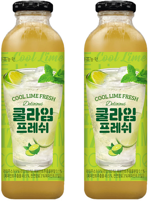 다농원 쿨라임 프레쉬, 600g, 2개