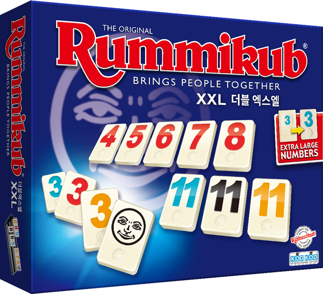 루미큐브 더블 엑스엘, 1개, 혼합색상