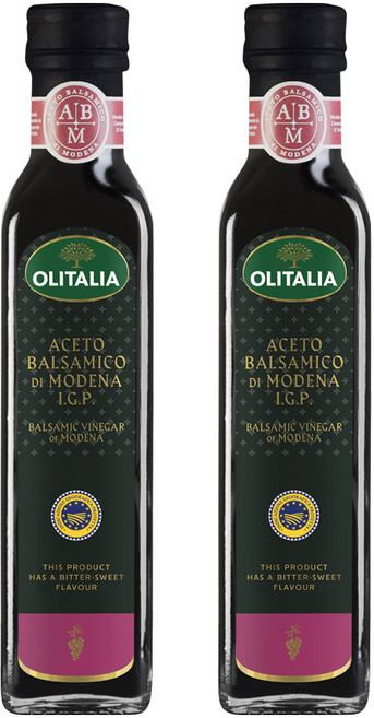 올리타리아 발사믹 식초, 250ml, 2개