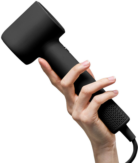 블루필 초경량 초슬림 BLDC 저소음 헤어 드라이기 1300W, BHD201, 파우더블랙