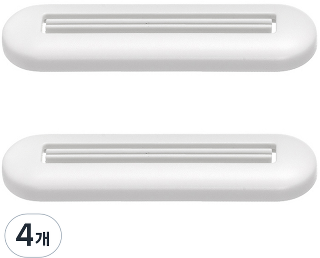 아이코어스 치약짜개 튜브 링거, 4개, 화이트