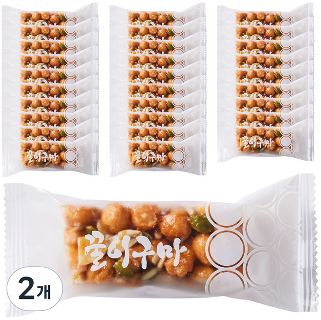 꿀이구마 말랑 견과 오란다 30p, 600g, 2개