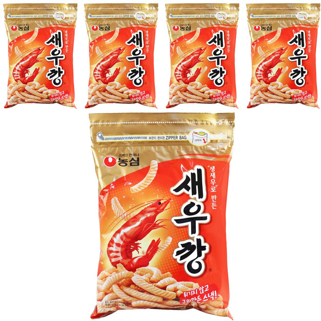 새우깡, 400g, 5개
