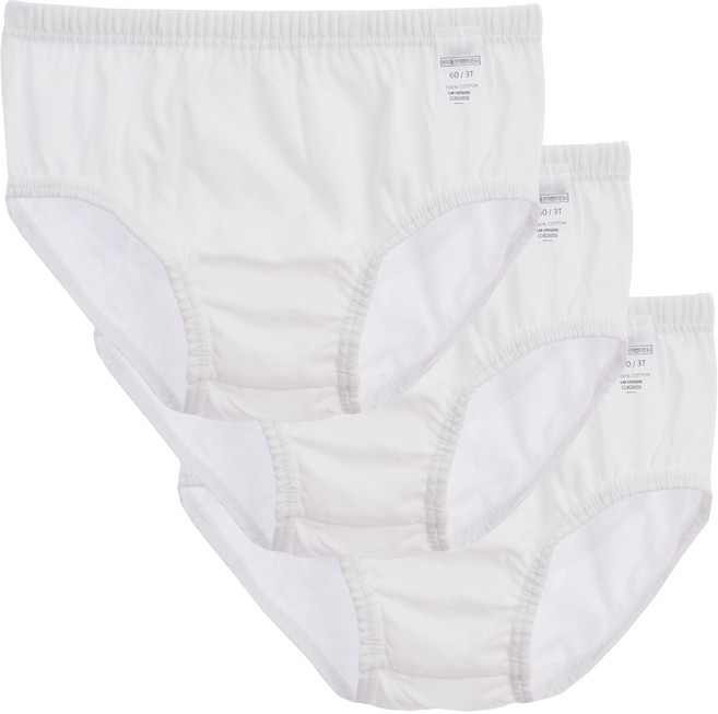 오가닉붐 남아용 무무 삼각 팬티 3p